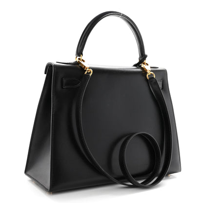 Hermes Box Kelly Sellier 28 Black 3 of 12