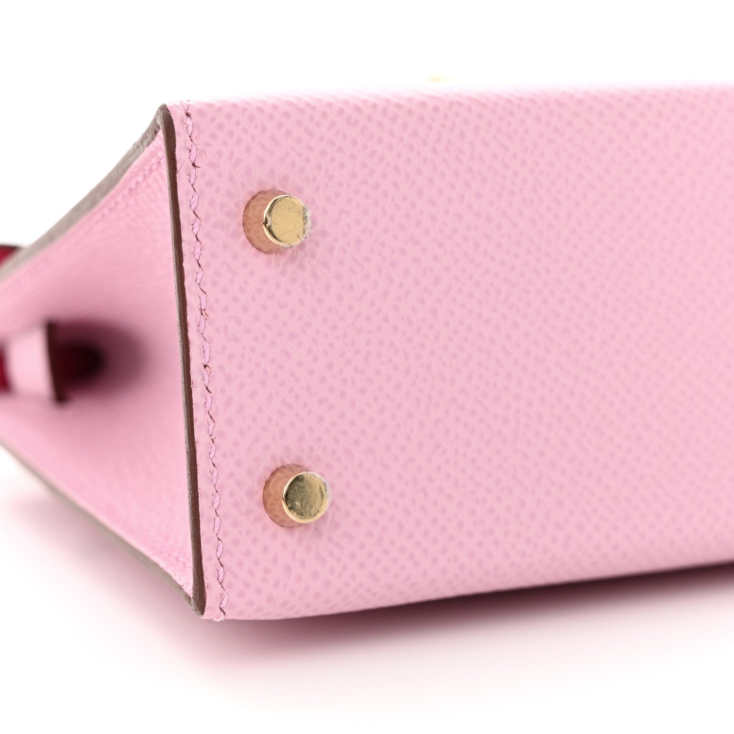 Hermes Epsom Horseshoe Mini Kelly Sellier 20 Mauve Sylvestre Rose Mexico 8 of 12