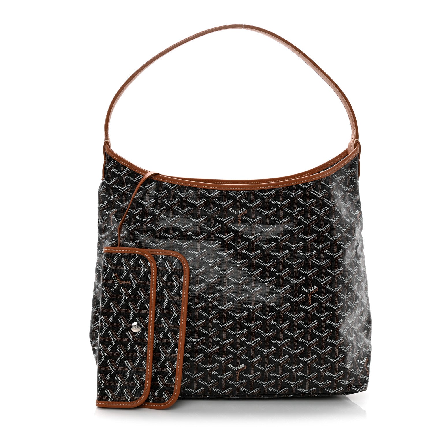 Goyard Goyardine Boheme Hobo Black Gold 3 of 11