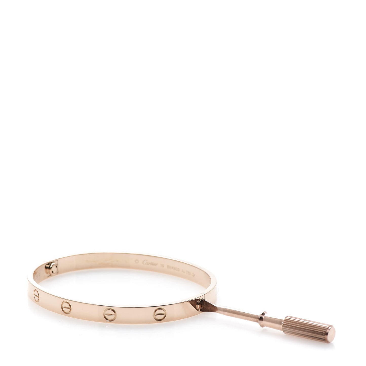 18K Pink Gold LOVE Bracelet 19