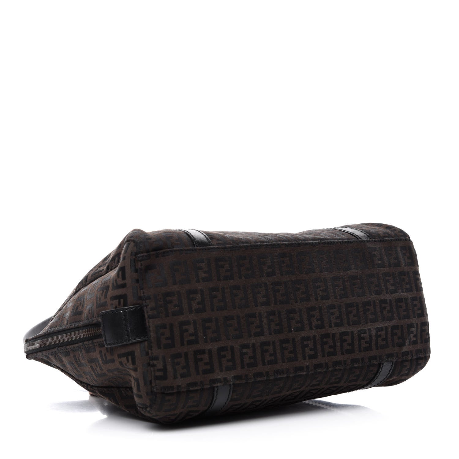 Fendi Zucchino Tote Black 4 of 13