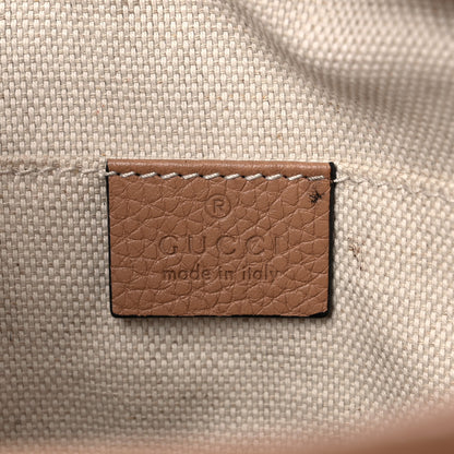 Gucci Pebbled Calfskin Small Soho Disco Bag Camelia 6 of 10