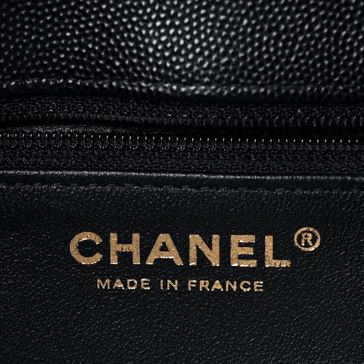 Chanel Caviar Quilted Flap Clutch Black 6 of 10