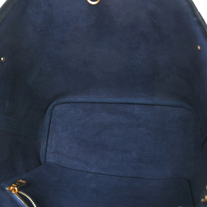 Louis Vuitton Empreinte Monogram Giant Neverfull MM Black 5 of 9