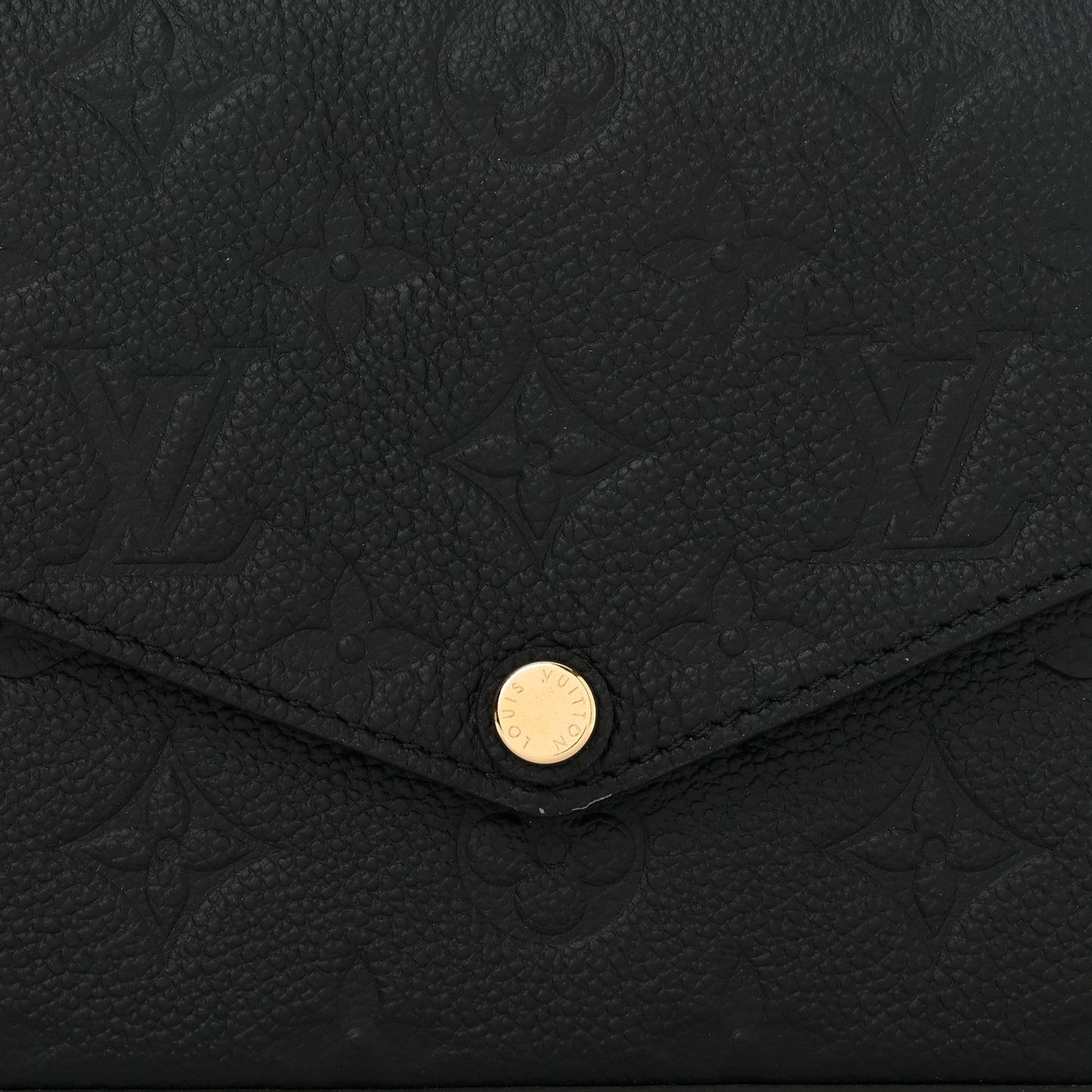 Empreinte Pochette Felicie Chain Wallet Black