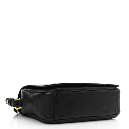 Prada Vitello Phenix Crossbody Bag Black 4 of 11