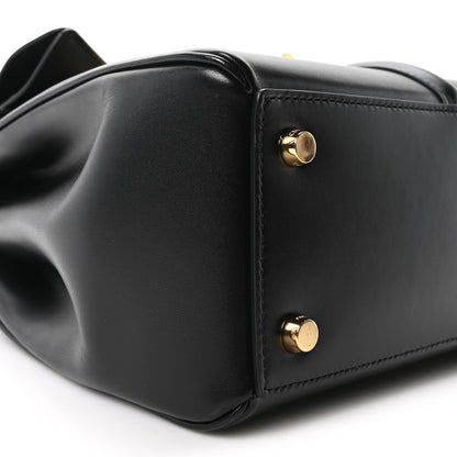 Celine Satinated Calfskin Small 16 Top Handle Bag Black 11 of 12