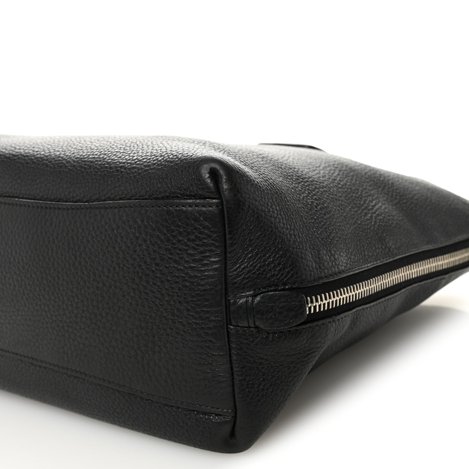 Prada Vitello Daino Tote Black 9 of 14