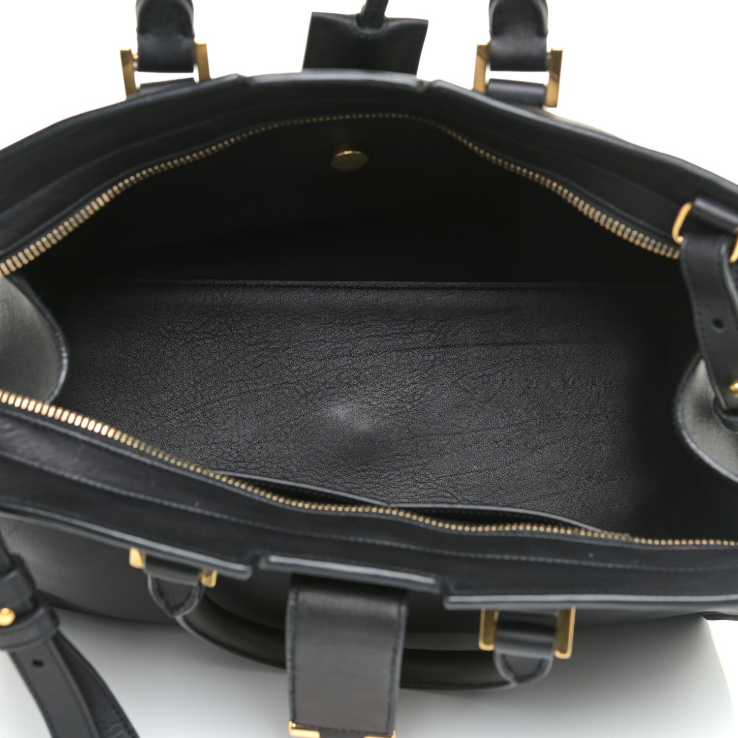 Saint Laurent Calfskin Small Classic Y Cabas Black 7 of 23
