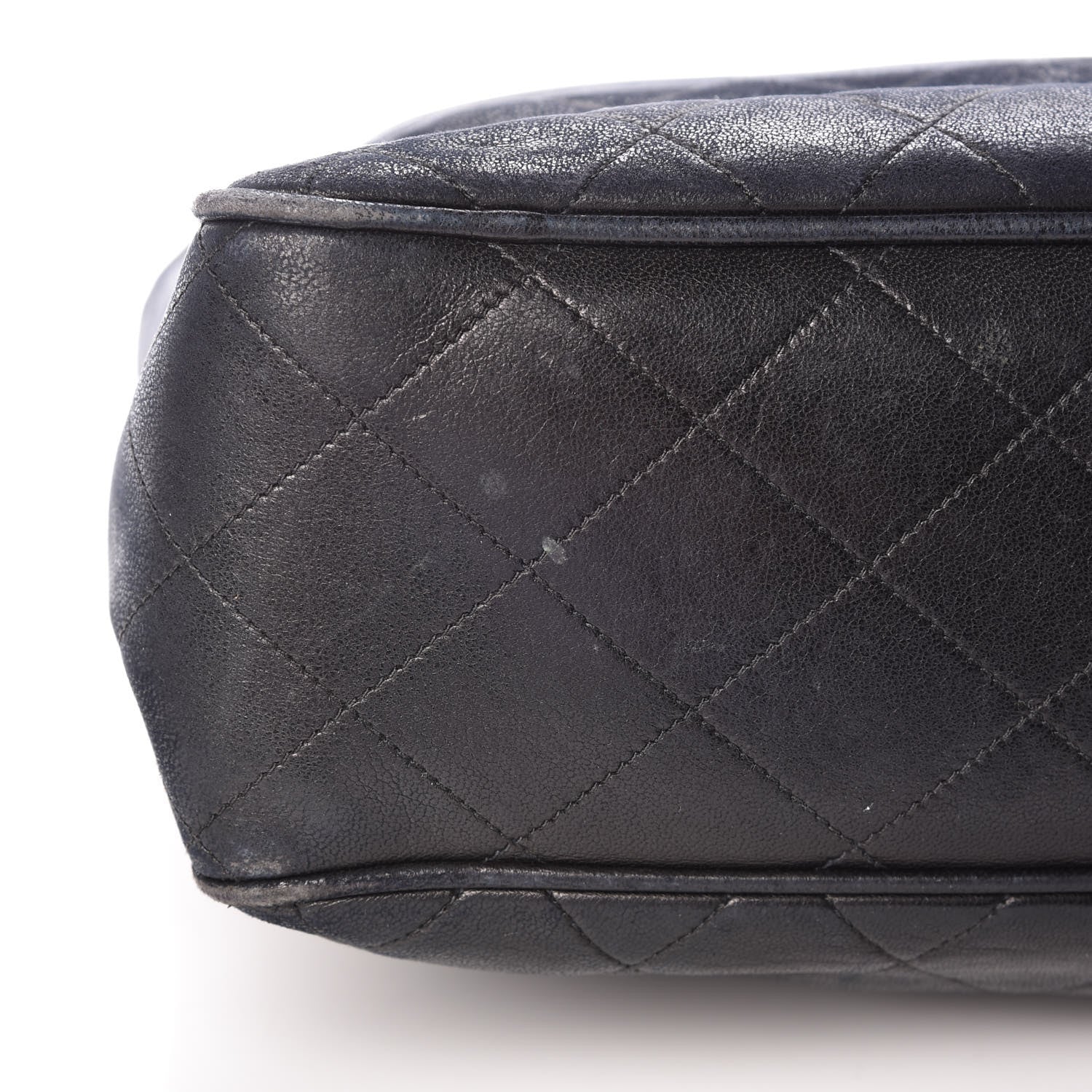 Chanel Lambskin Quilted Tote Black 13 of 16