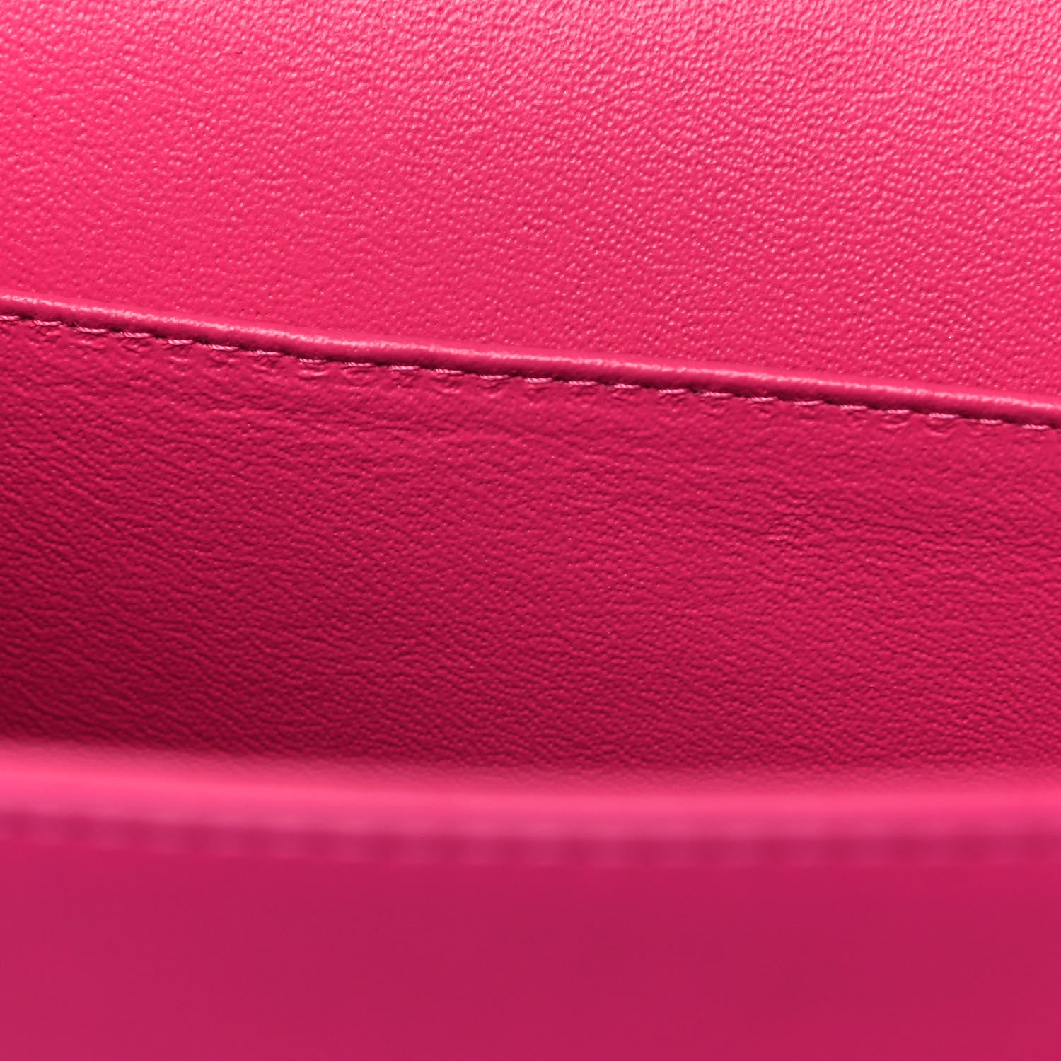 Chanel Patent Quilted Jumbo Double Flap Fuchsia 12 of 14