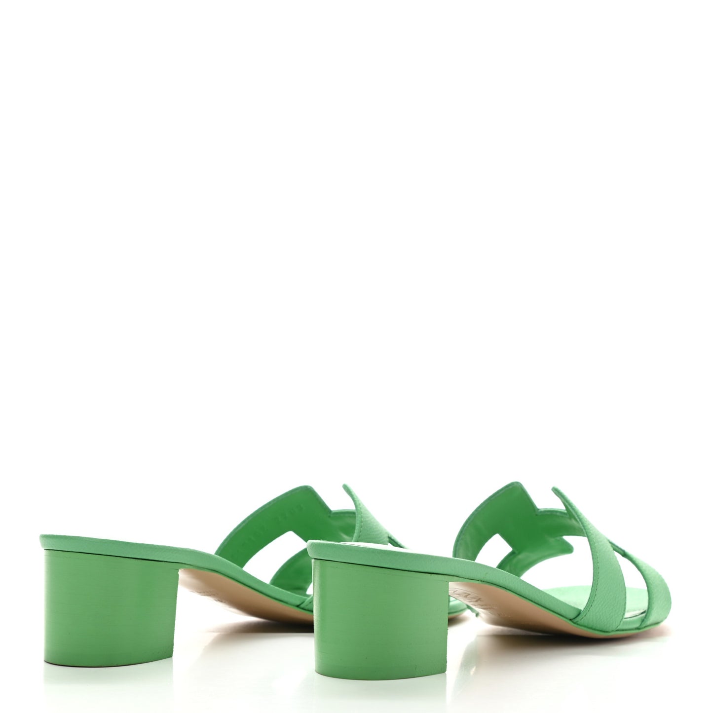 Epsom Oasis Sandals 37.5 Vert Pomme