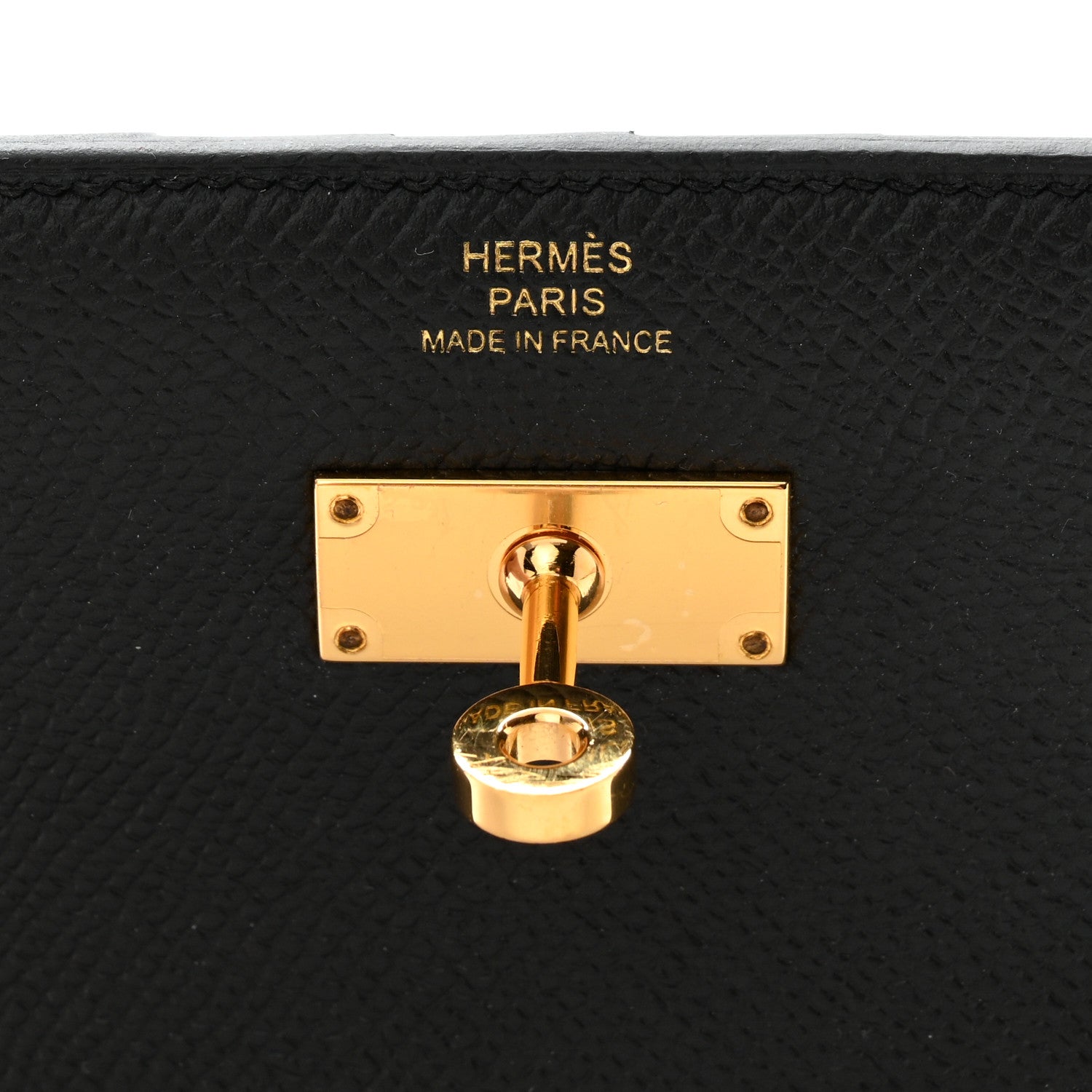Hermes Epsom Medium Kelly Wallet Black 12 of 12
