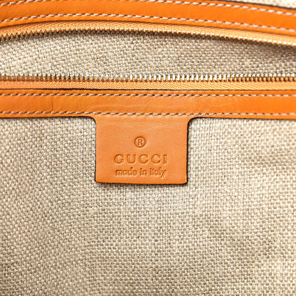 Gucci Calfskin Tote Orange 6 of 13