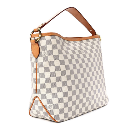 Louis Vuitton Damier Azur Delightful PM Pink 2 of 12