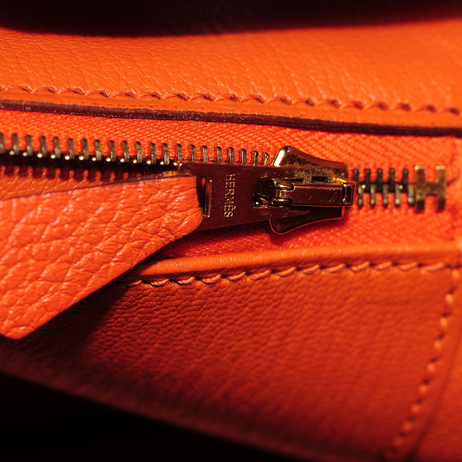 Hermes Togo Birkin 35 Orange 24 of 25