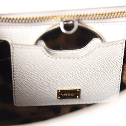 Dolce & Gabbana Dauphine Medium Miss Sicily Satchel White 9 of 11