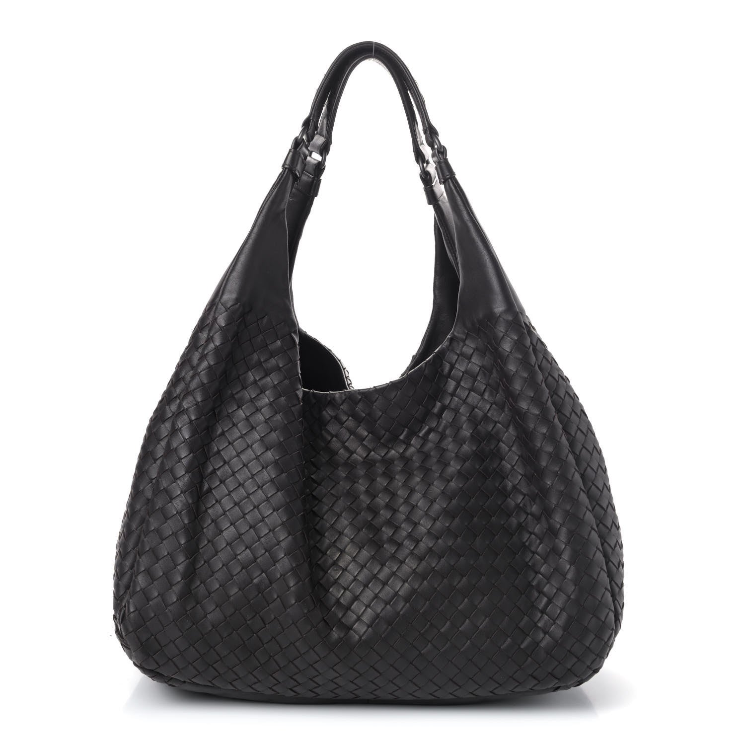 Bottega Veneta Nappa Intrecciato Medium Campana Ebano 1 of 4