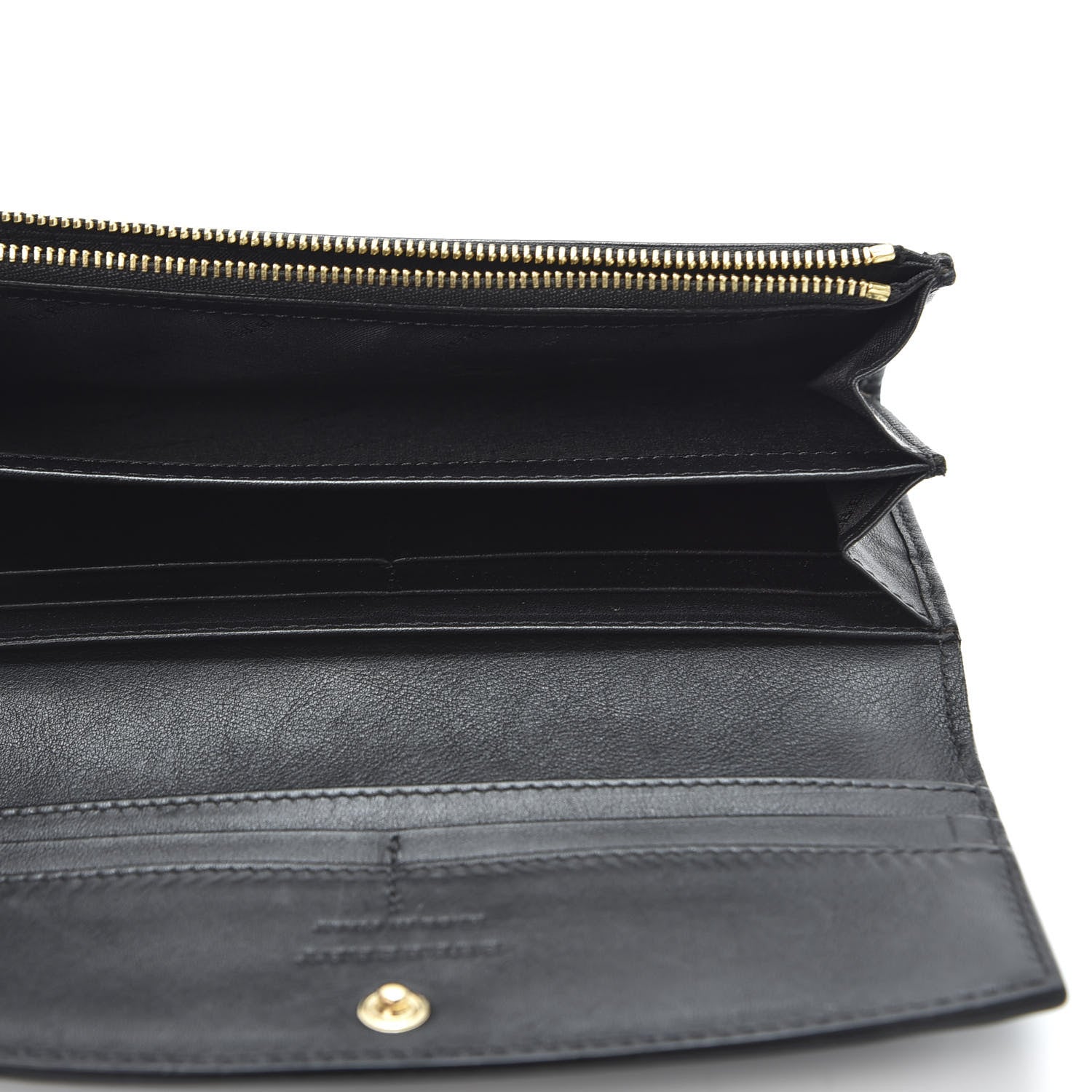 Burberry Haymarket Check Continental Wallet Brown 4 of 11