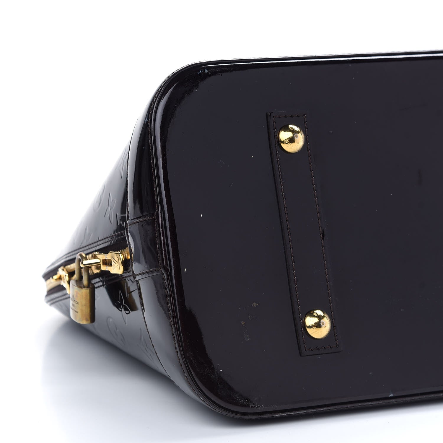 Louis Vuitton Vernis Alma GM Amarante 6 of 8