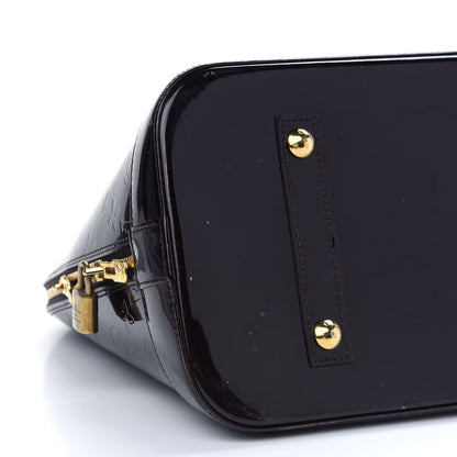 Louis Vuitton Vernis Alma GM Amarante 6 of 8