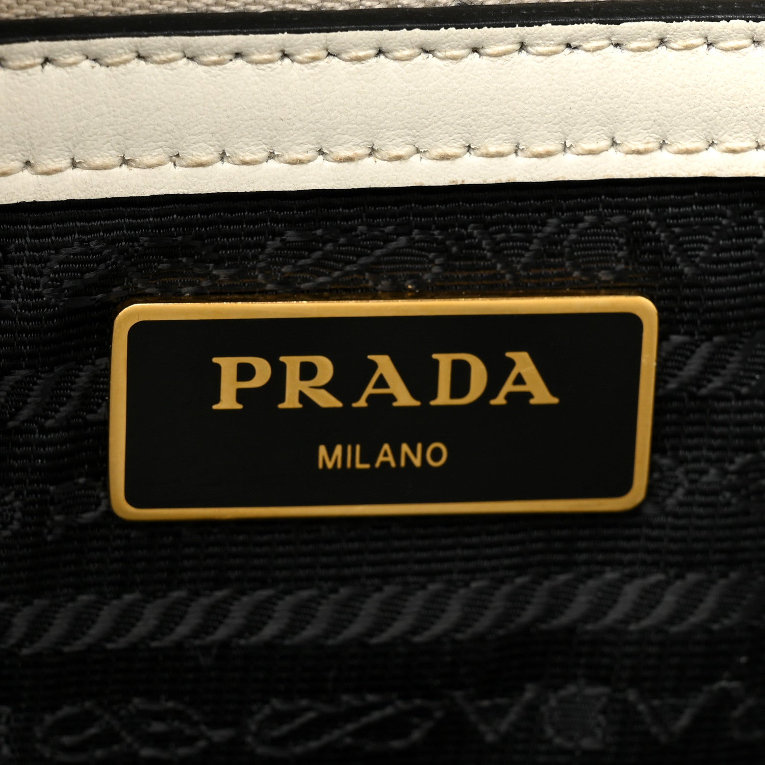 Prada Saffiano Soft Calfskin Zippered Tote White 6 of 15