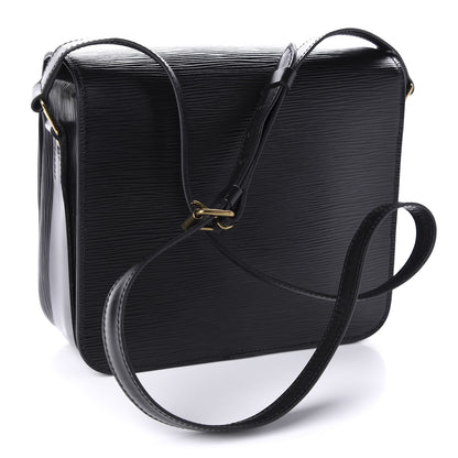 Louis Vuitton Epi Cartouchiere 22 Black 3 of 9