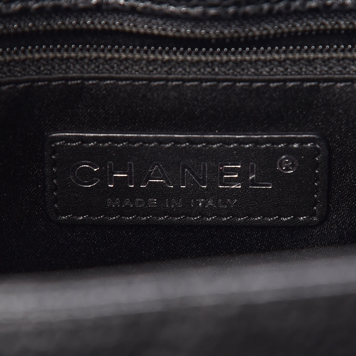 Chanel Caviar Quilted Grand Shopping Tote GST Black 6 of 8