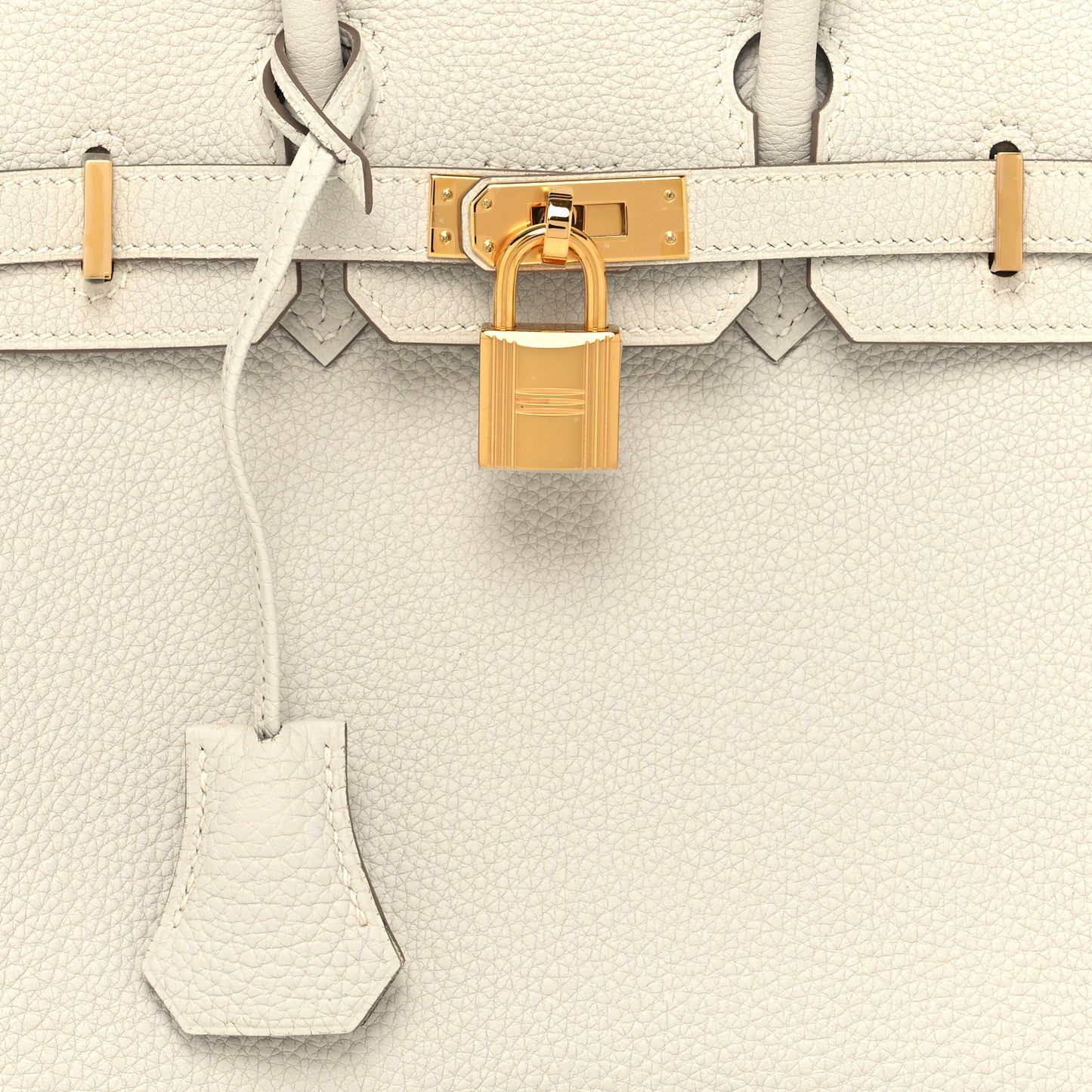 Togo Birkin 25 Gris Pale