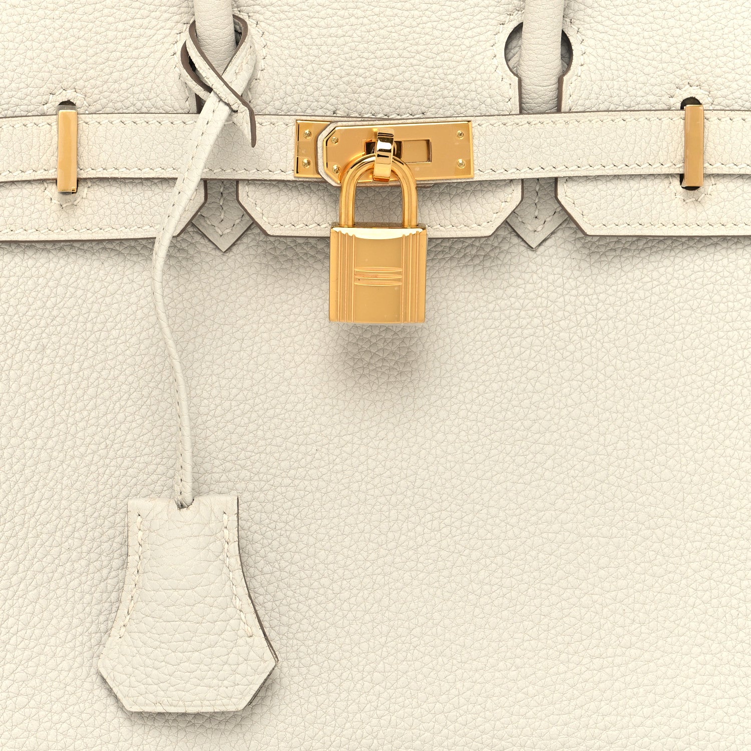 Hermes Togo Birkin 25 Gris Pale 8 of 10