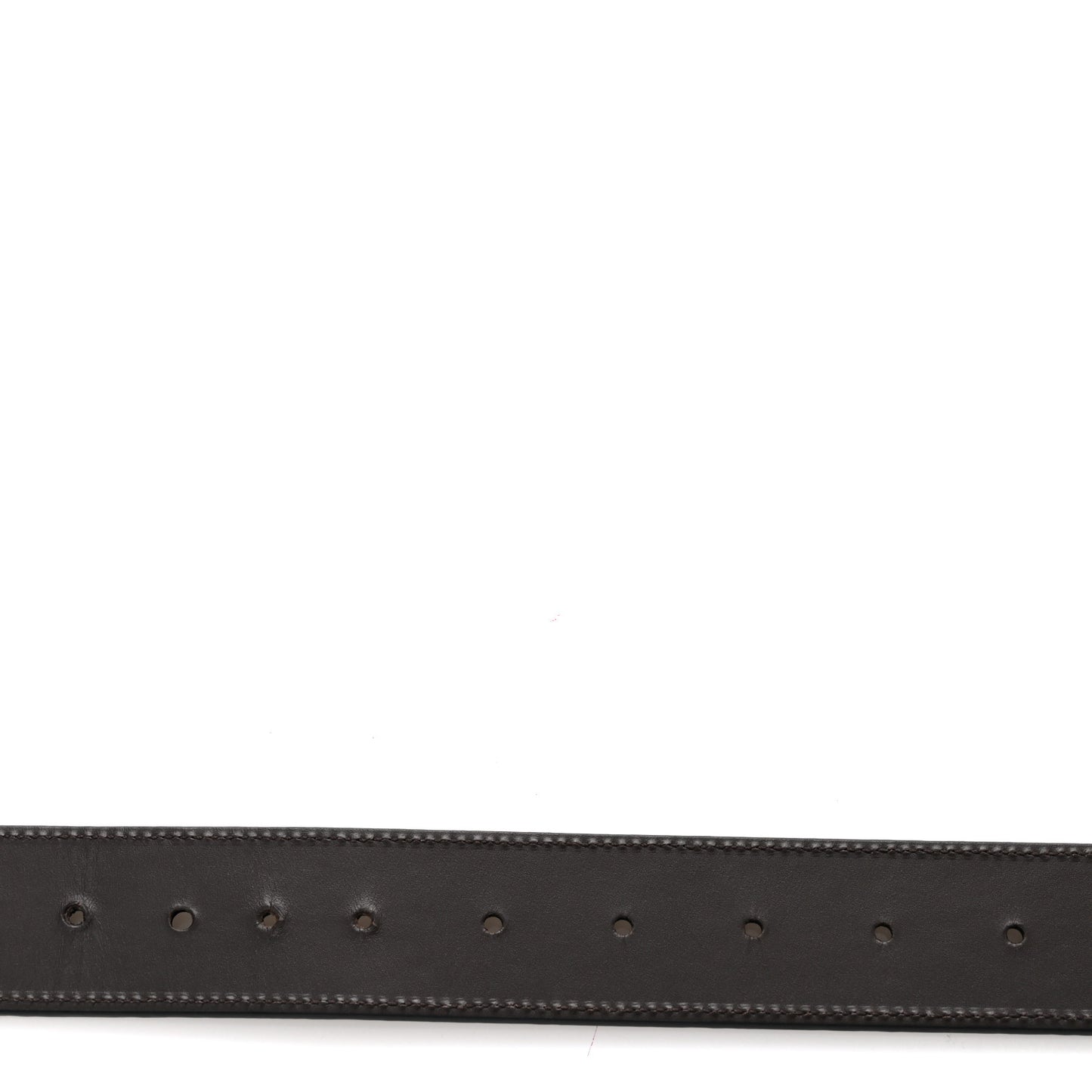 Guccissima Signature Interlocking G Reversible 37mm Belt 95 38 Black Cocoa