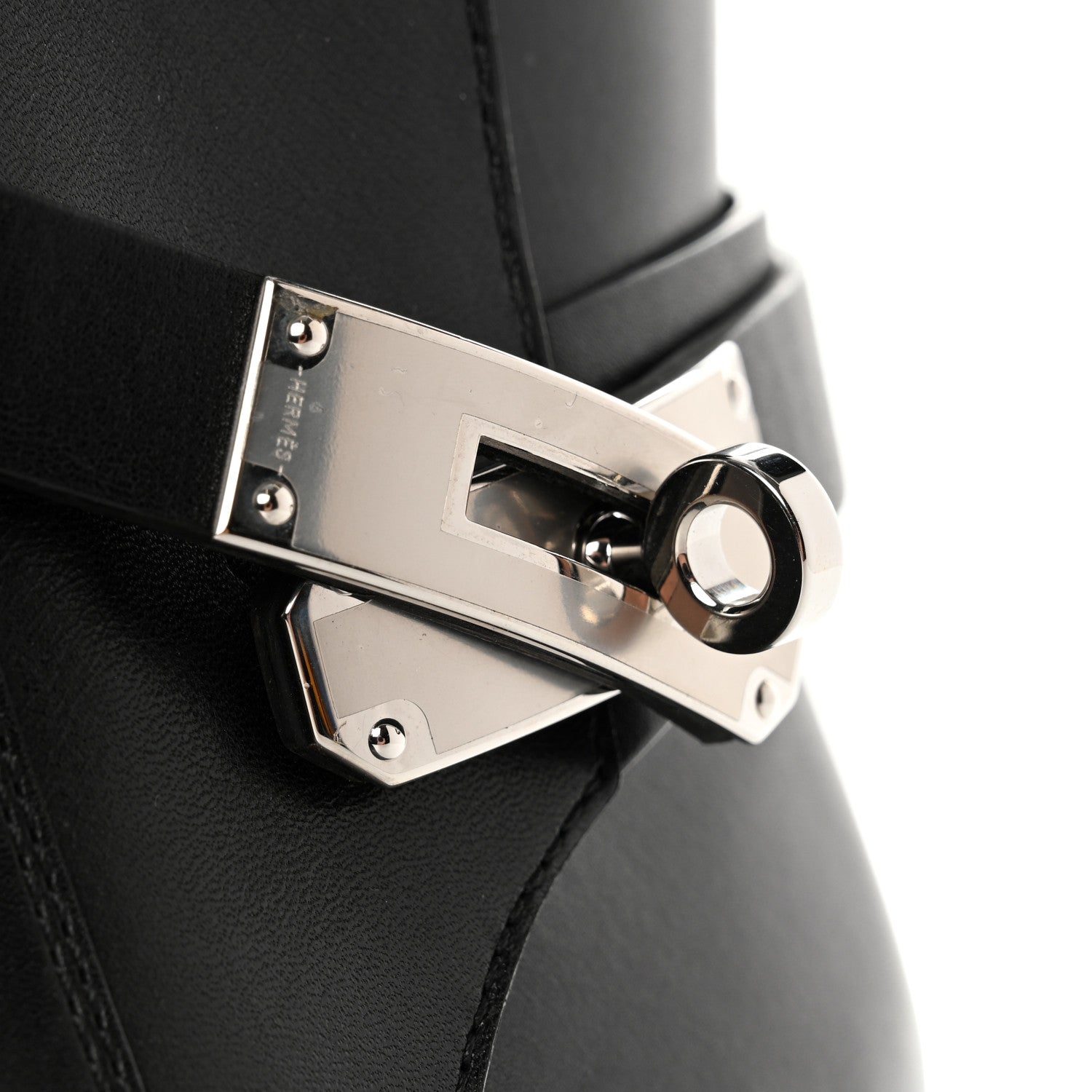Hermes Calfskin Neo Low Boots 39.5 Black 10 of 12