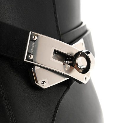 Hermes Calfskin Neo Low Boots 39.5 Black 10 of 12