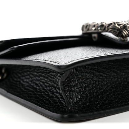 Gucci Calfskin Super Mini Dionysus Shoulder Bag Black 8 of 11
