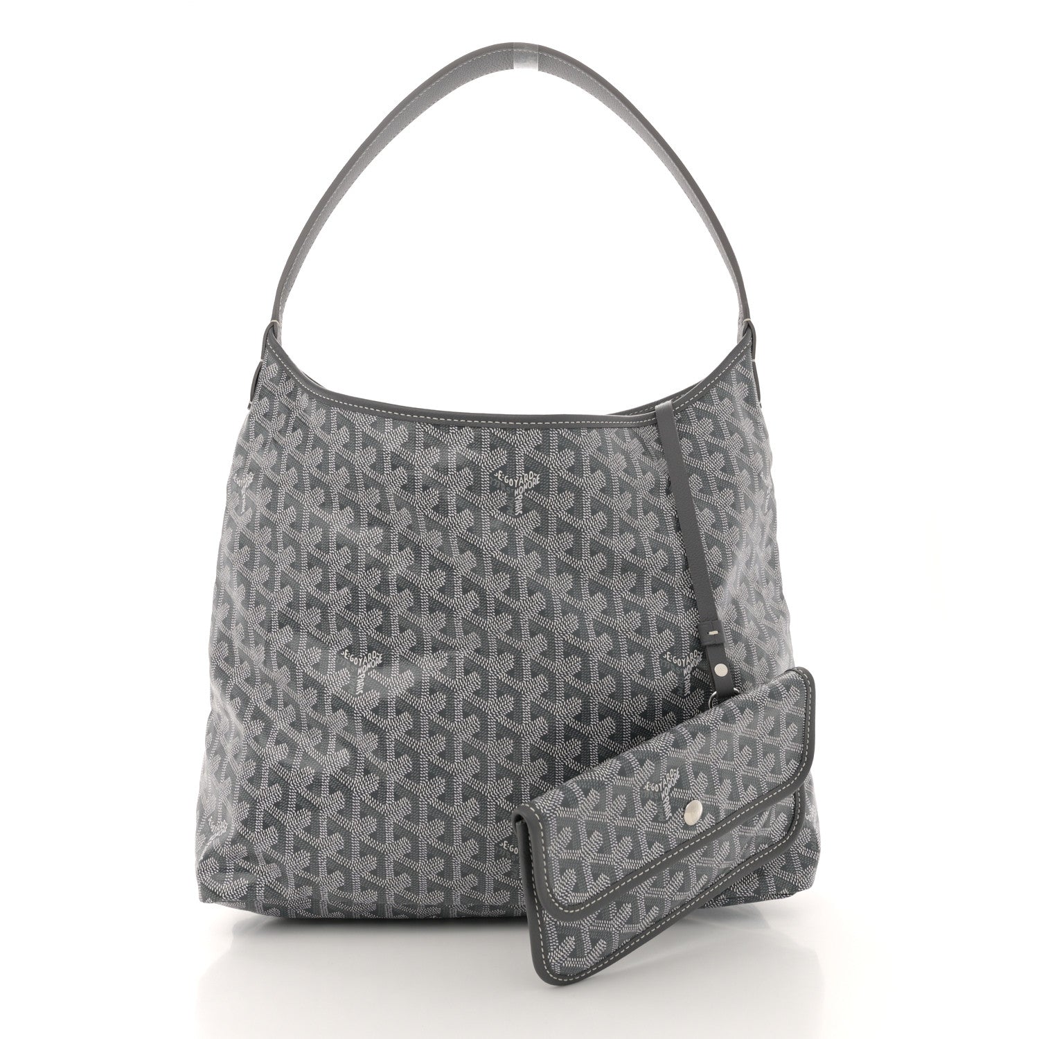 Goyard Goyardine Boheme Hobo Grey 3 of 12