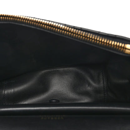 Versace Nappa Quilted Virtus Top Handle Shoulder Bag Black 5 of 9