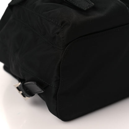 Prada Tessuto Nylon Saffiano Small Backpack Black 8 of 10