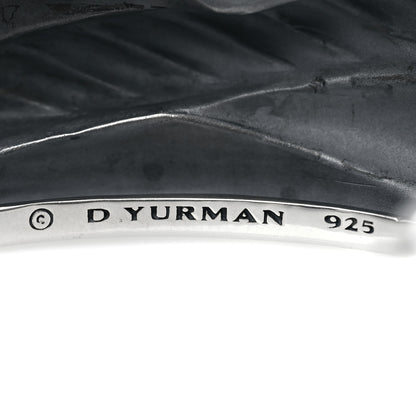 David Yurman Sterling Silver Crossover Cuff Bracelet 4 of 4