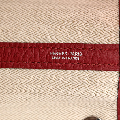 Hermes Vache Country Garden Party 36 MM Rouge Grenat 6 of 12