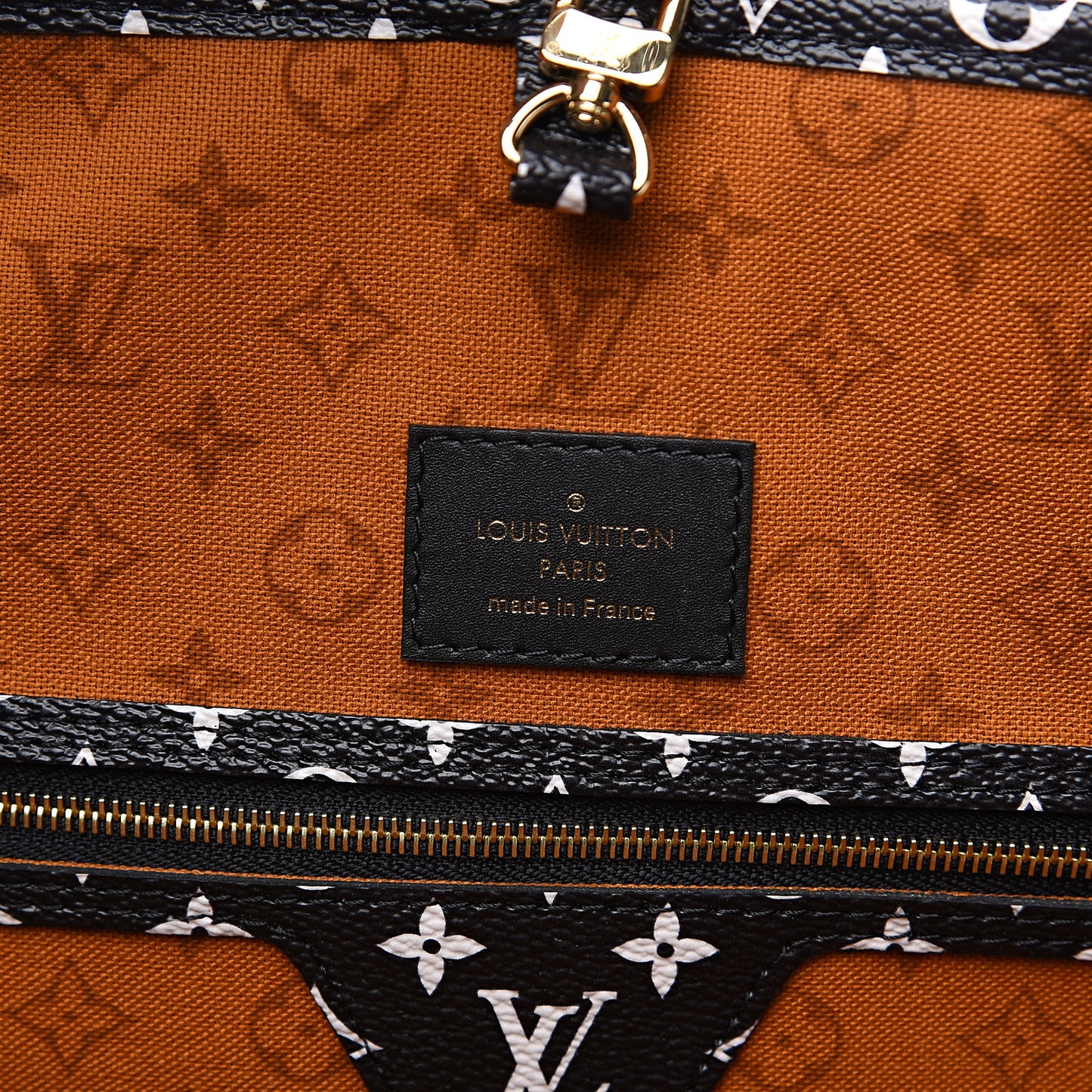Monogram Giant Crafty Neverfull MM Creme Caramel