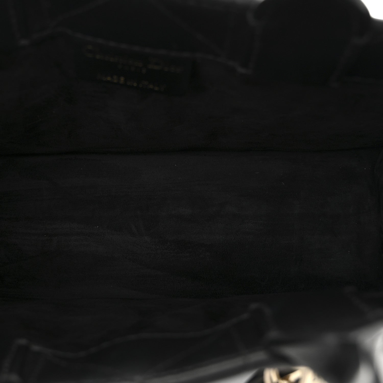 Christian Dior Calfskin Macrocannage Mini Book Tote Black 5 of 11