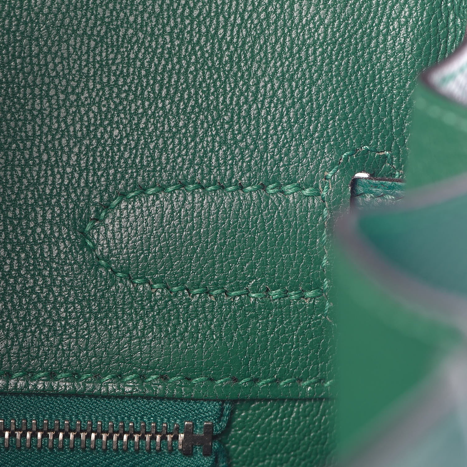 Hermes Epsom Birkin 30 Malachite 19 of 34