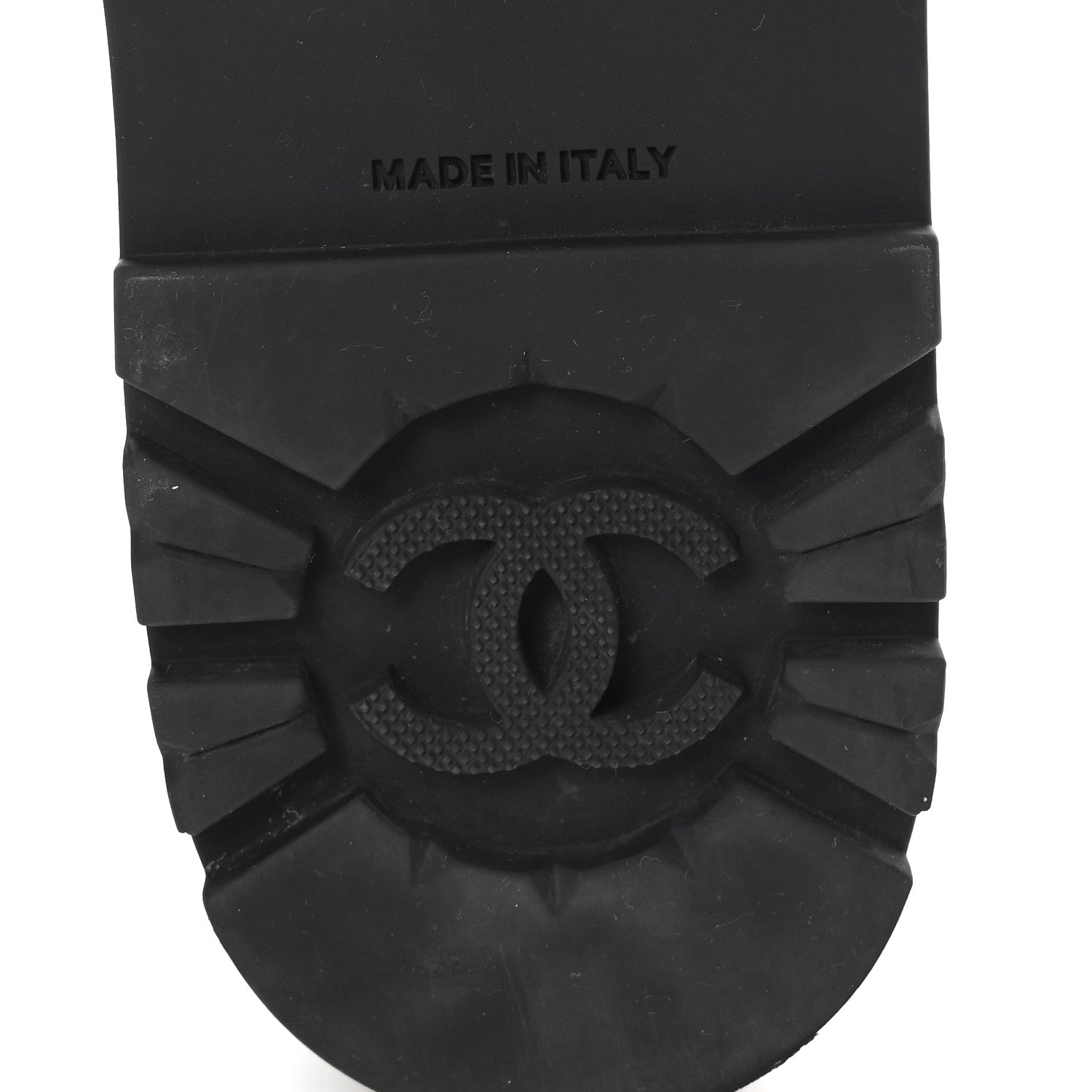 Chanel Calfskin Cap Toe CC Ankle Boots 40 Black 7 of 10