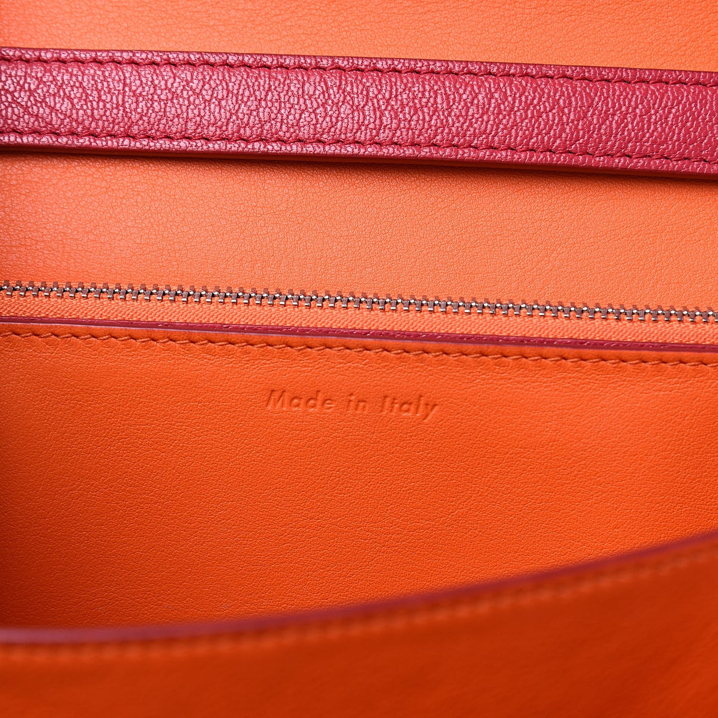 Goatskin Medium Classic Box Flap Bag Dark Pink