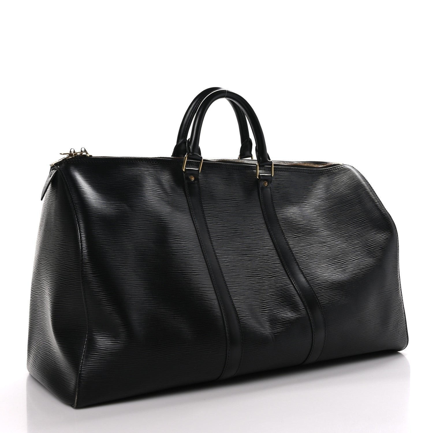 Louis Vuitton Epi Keepall 50 Black 2 of 11