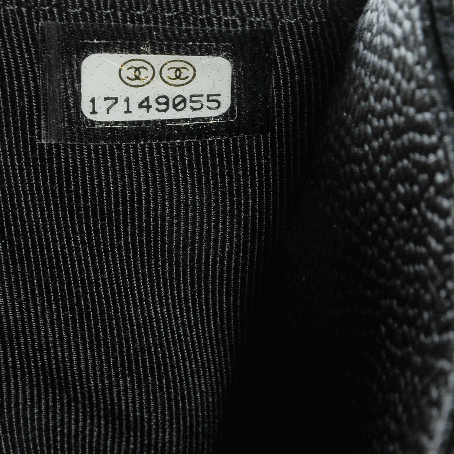 Chanel Caviar Wallet on Chain WOC Black 8 of 8