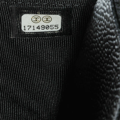 Chanel Caviar Wallet on Chain WOC Black 8 of 8