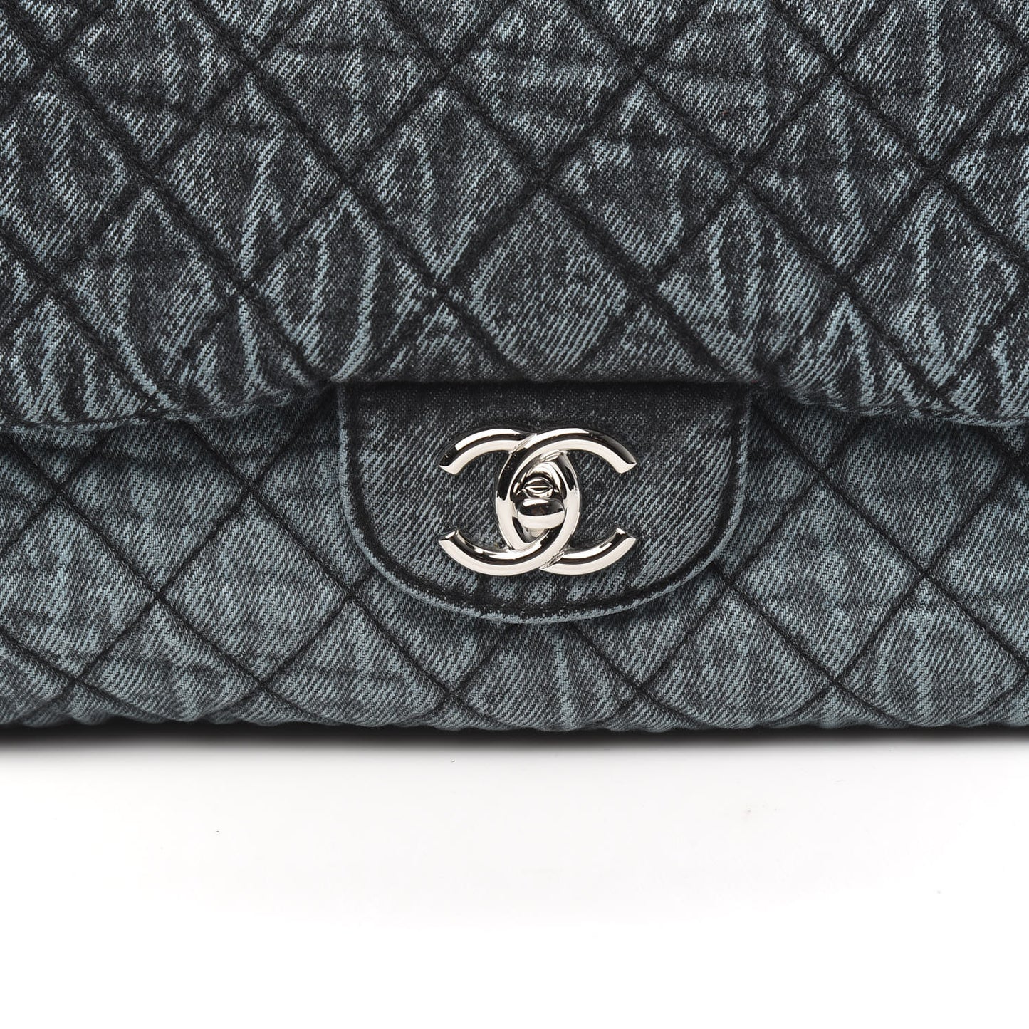 Denim Quilted Denimpression XXL Flap Blue Black