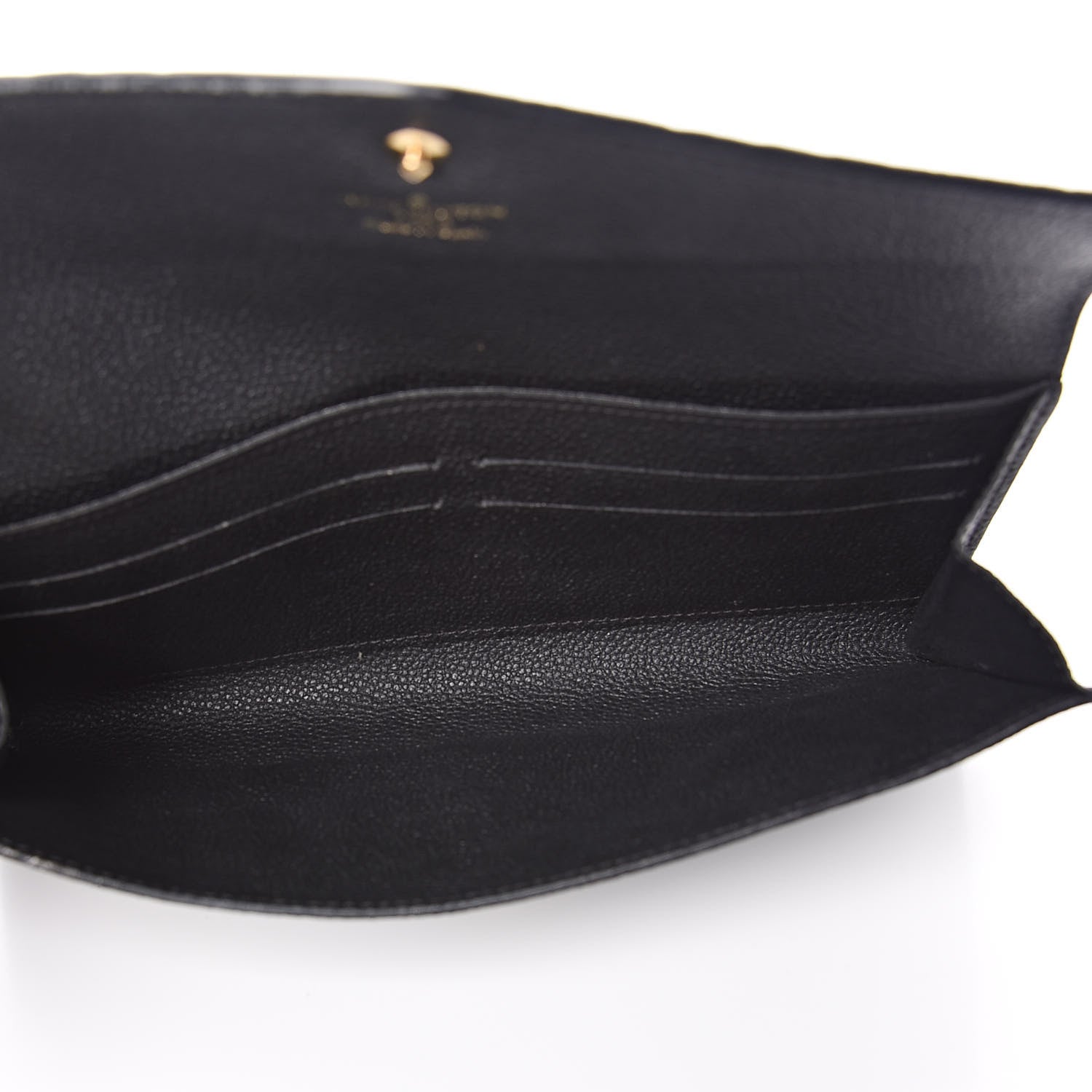 Louis Vuitton Empreinte Curieuse Wallet Black 5 of 9