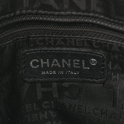 Chanel Lambskin Lax Accordion Hobo Black 5 of 10